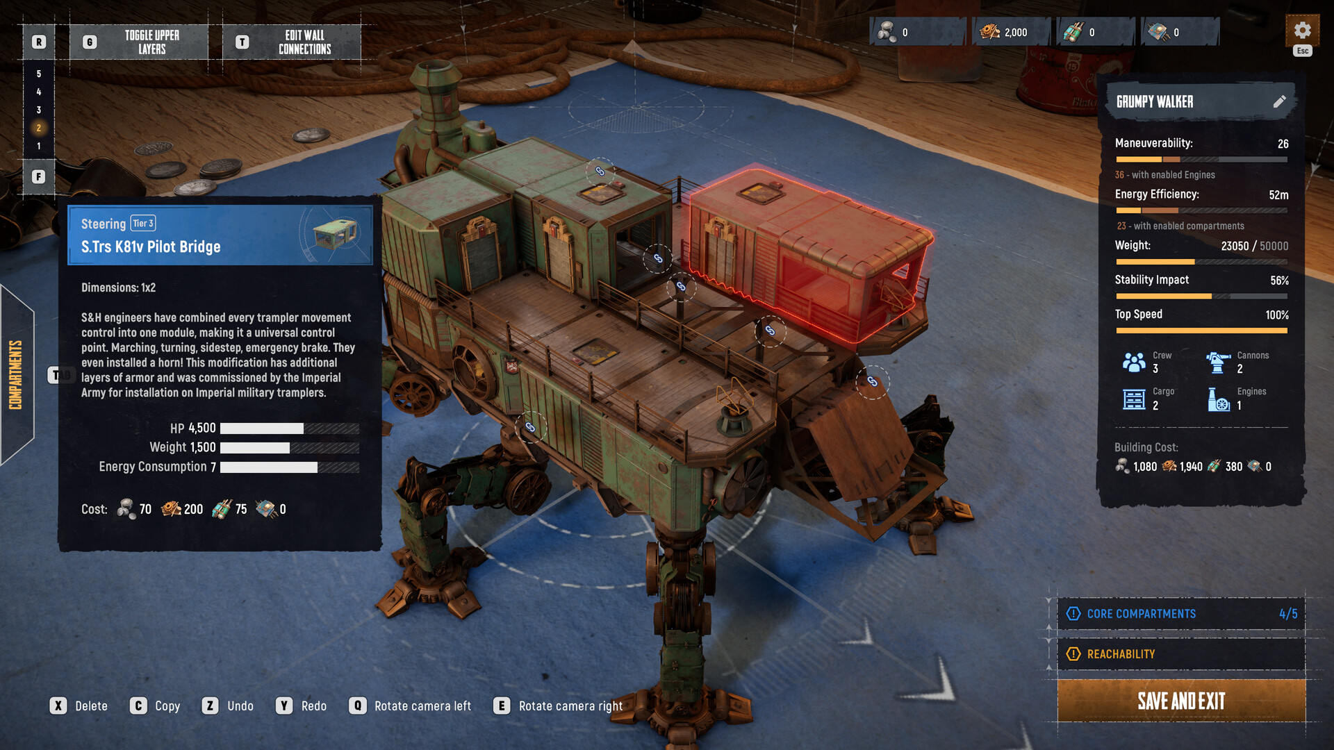 Official Steam screenshot of a SAND Raiders of Sophie Trampler crossing the desert