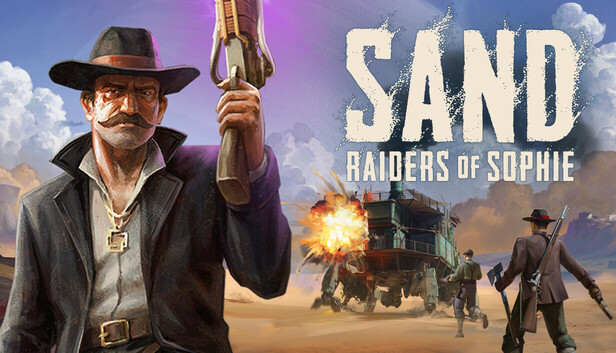 Official Steam capsule artwork for SAND Raiders of Sophie used as storefront evidence.